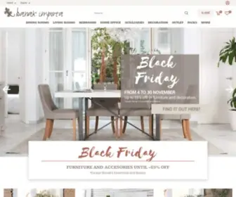 Banak.ie(Furniture of natural wood and decoration) Screenshot