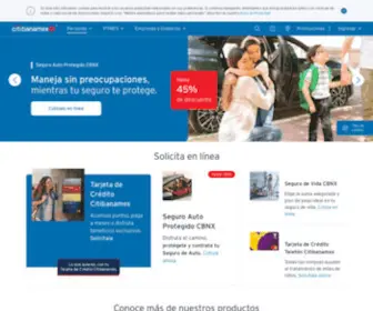 Banamex.com(Banco Nacional de México) Screenshot