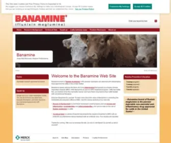 Banamine.com(Jump Start Recovery) Screenshot