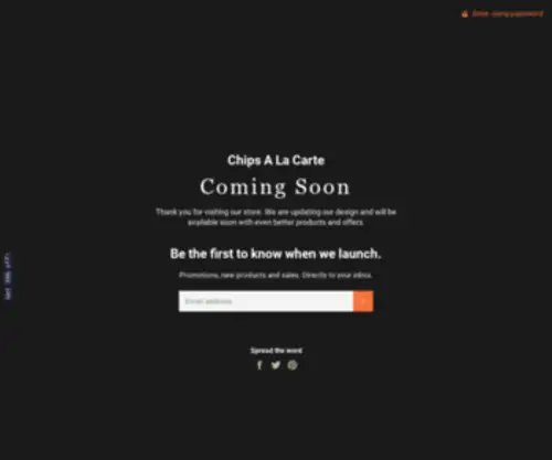 Bananabedazzleboutique.com(Chips A La Carte) Screenshot