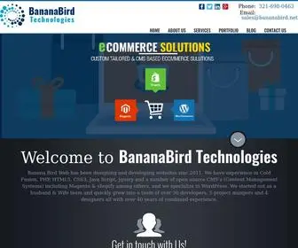 Bananabird.net(Custom Web Development) Screenshot