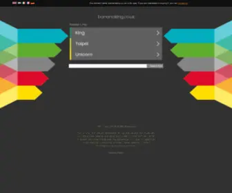 Bananaking.co.uk(Banana) Screenshot