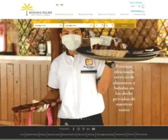 Bananapalmshotel.com(Banana Palms Hotel Resort & Marina) Screenshot