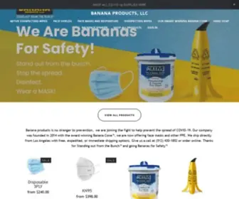Bananaproducts.com(Wholesale PPE) Screenshot