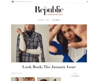 Bananarepublic.us(A Banana Republic Blog) Screenshot