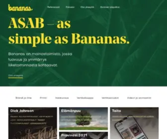 Bananas.fi(Banaanihymyllä) Screenshot