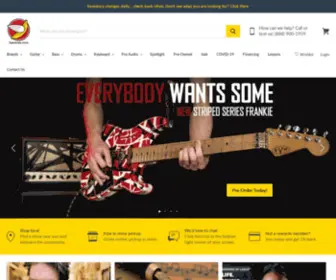 Bananasmusic.com(Musical Instruments & Pro Audio Since 1974) Screenshot