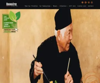 Bananatree.co.uk(The Home of Indochinese Food) Screenshot