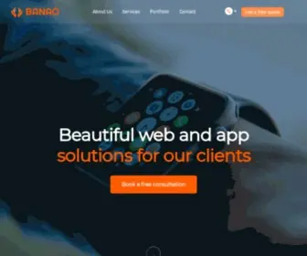 Banao.tech(Best web development company) Screenshot