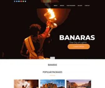 Banaras-Tour.com(Luxury Banaras Tour) Screenshot