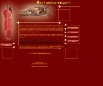 Banarasisaree.com(Largest banarasi saree online shop. Sarees shipped directly from Banaras (Varanasi)) Screenshot