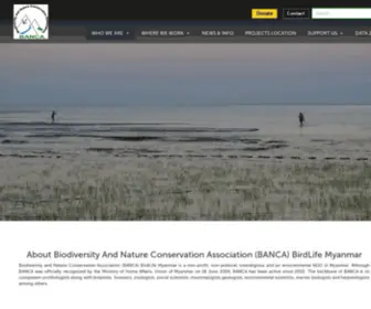 Banca-ENV.org(Biodiversity and Nature Conservation Association) Screenshot