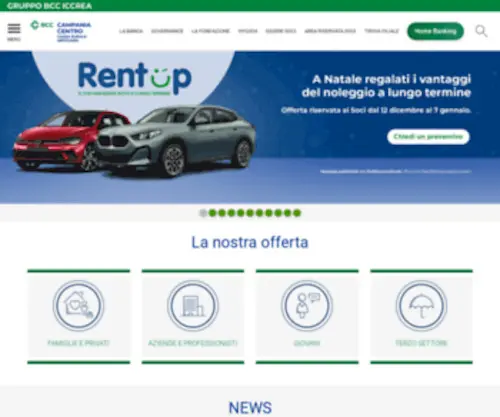 Bancacampaniacentro.it(Bancacampaniacentro) Screenshot