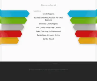 Bancacaribe.net(BancaCaribe.com 2.0) Screenshot