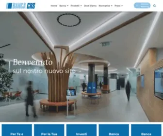 Bancacrs.it(Banca CRS) Screenshot