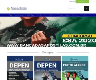 Bancadasapostilas.com.br(Banca das Apostilas) Screenshot