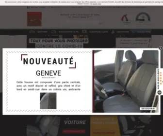 Bancarel.com(Housse sur mesure qui habille et protège vos sièges) Screenshot