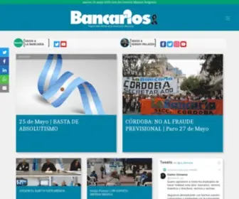 Bancariabancario.com.ar(La Bancaria) Screenshot