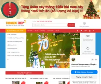 Bancaythongnoel.com.vn(Cây thông Noel) Screenshot