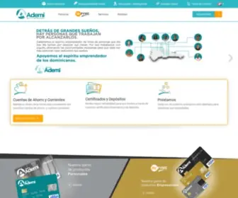 Bancoademi.com.do(Banco Ademi) Screenshot
