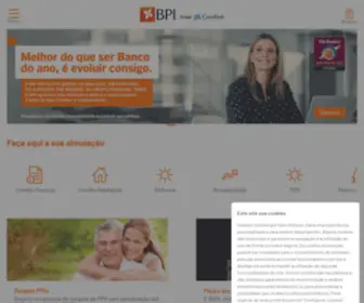 Bancobpi.pt(Bem-vindo ao site BPI) Screenshot