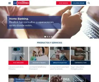 Bancocolumbia.com.ar(Banco Columbia Banco Columbia) Screenshot