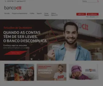 Bancoctt.pt(Banco CTT Online) Screenshot