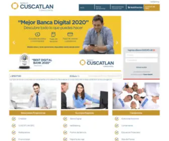 Bancocuscatlansv.com(Banco CUSCATLAN) Screenshot