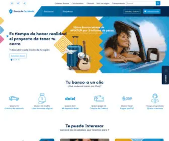 Bancodeoccidente.com.co(Banco de Occidente) Screenshot