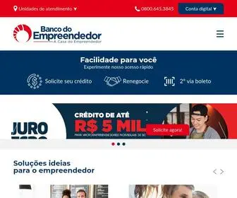 Bancodoempreendedor.org.br(Soluções em Microcrédito) Screenshot