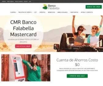 Bancofalabella.com.co(Banco Falabella) Screenshot