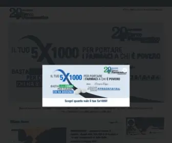 Bancofarmaceutico.org(Fondazione Banco Farmaceutico) Screenshot