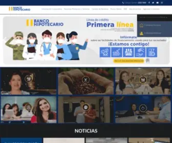 Bancohipotecario.com.sv(Banco Hipotecario de El Salvador) Screenshot