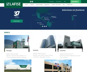 Bancolafise.com(LAFISE Institucional) Screenshot