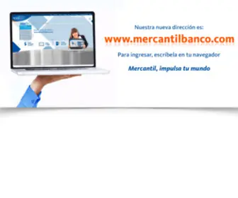 Bancomercantil.com(Bienvenidos a Mercantil Banco Universal) Screenshot