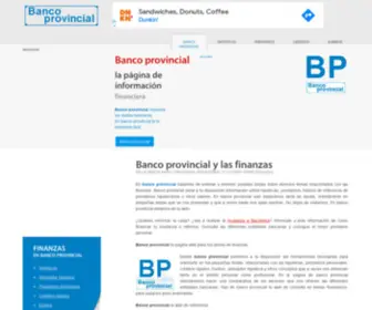 Bancoprovincial.es(Banco provincial) Screenshot