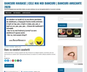 Bancurihaioase.ro(Bancuri de nota 10) Screenshot