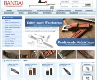 Banda.com(BANDA STRAPS) Screenshot