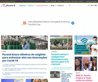 Bandab.com.br(Aconteceu, deu na Banda B. As principais notícias da Grande Curitiba e Paraná) Screenshot