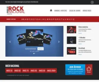 Bandaderocknacional.com.br(Banda de Rock Nacional) Screenshot