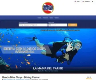 Bandadiveshop.com(Banda Dive Shop) Screenshot