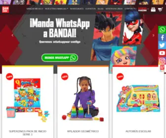 Bandai.com.mx(Muñecas) Screenshot