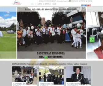 Bandapapayeraenbogota.com(Papayeras en Bogota) Screenshot