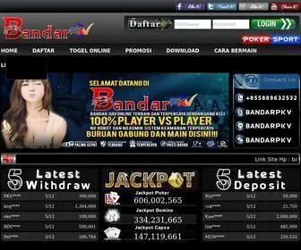 Bandarpkv.com Screenshot