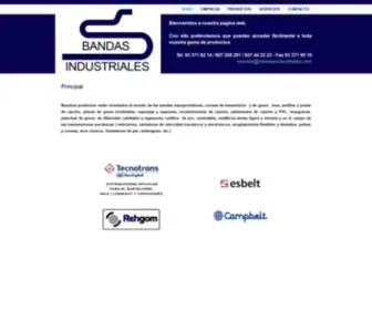 Bandasindustriales.com(Bandas Industriales S.A) Screenshot