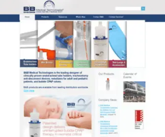 Bandb-Medical.com(B&B Medical Technologies) Screenshot