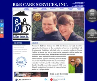 Bandbcare.com(B&B Care Services) Screenshot