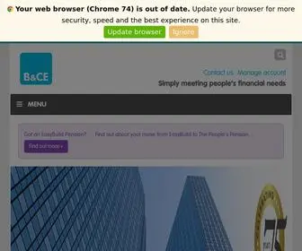 Bandce.co.uk(We're a not) Screenshot