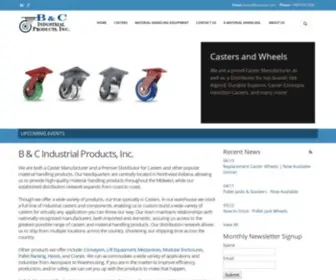 Bandcip.com(B & C Industrial Products) Screenshot