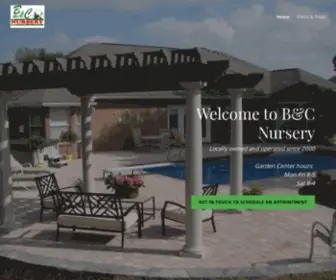 Bandcnursery.com(B&C Nursery) Screenshot